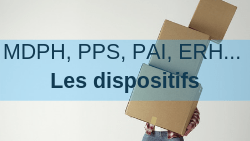 MDPH PPS PAI ERH. Les Dispositifs 1