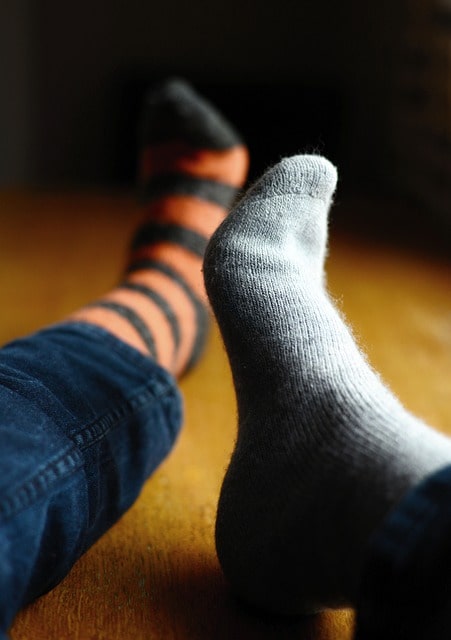 chaussettes différentes