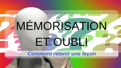Memorisation Oubli Dysmoi 1