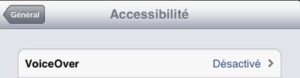 Faire lire votre IPad : quand ton e book devient un livre audio Voice Over 1 300x78