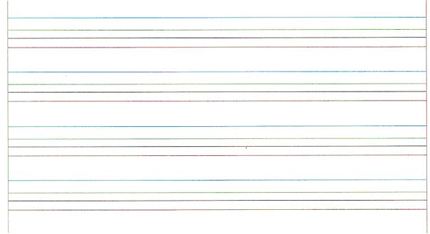 Dyspraxie : l’écriture, le problème majeur feuille lignee