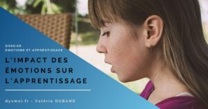 impact emotion apprentissage